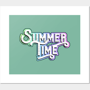 Summertime. Posters and Art